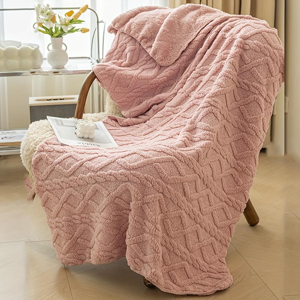Deka Pohodlná měkká 3D módní design Plyšová silná teplá deka, měkká teplá plyšová deka s klimatizací Deka z flanelu