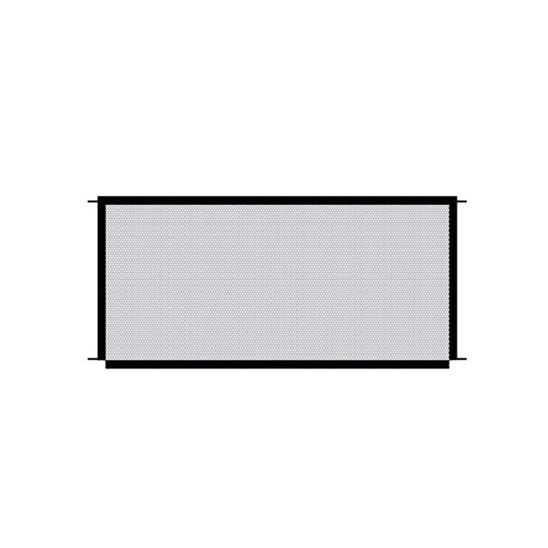 

Портативный складной забор для изоляции домашних животных, ворота для собак, ограждение для собак, внутреннее и внешнее ограждение для собак S 110x72cm чёрный