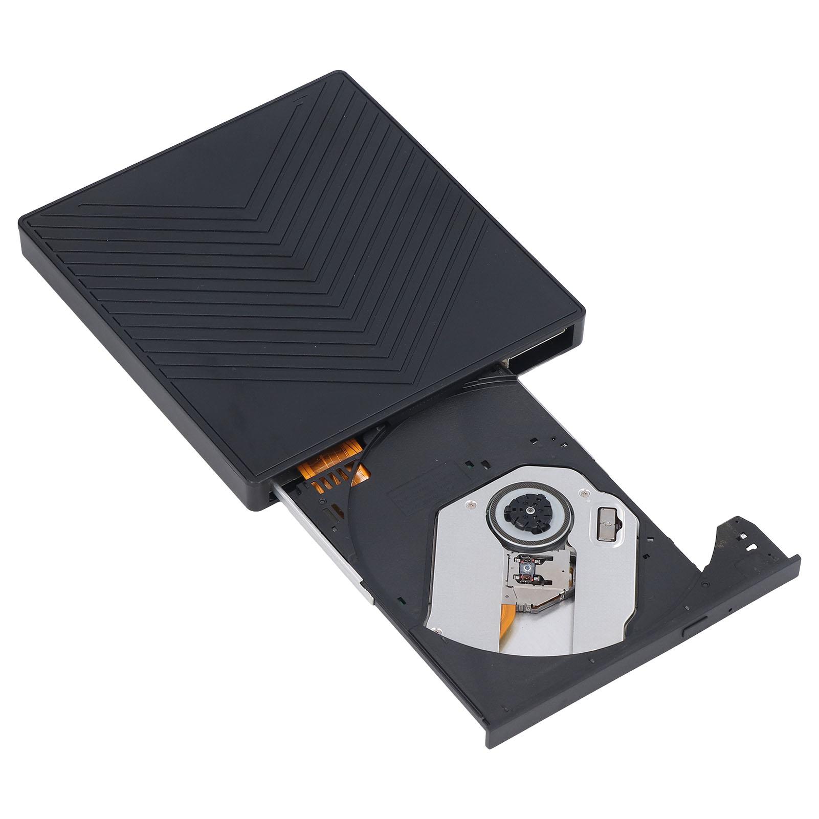 

Внешний CD DVD привод Ультратонкий 6 в 1 Plug and Play USB оптический привод типа C HUB CD Burner для