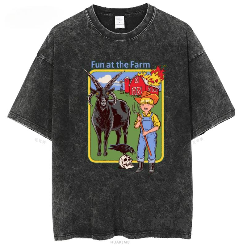 Hororová komiksová série Už jsme tam? Cestovní hry pro děti Potisk Trička Vintage Bavlněná trička Dárkové oblečení