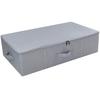 Úložný box pod postel Organizér do skříně se 3 uchy Pevný Skládací úložný box na oblečení Silná látka Úložná taška na přikrývky