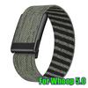 Compatible with WHOOP 5.0 / For Whoop MG WristBand Soft-Touch Silicone Waterproof Sweatproof Soft Adjustable Rubber Band for Whoop 5.0/MG