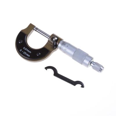 Metal 0-25Mm 0.01Mm Gauge Outside Metric Micrometer Tool For Mechanist Caliper Tool