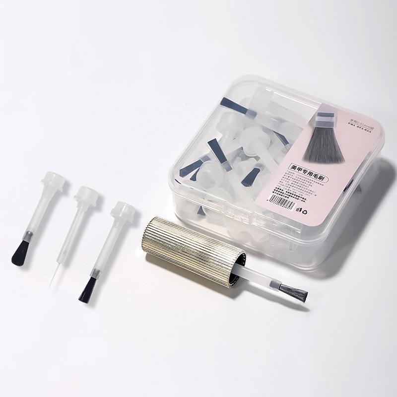 Nagellack-Ersatzbürsten, Gel-Nagellack-Ersatzbürsten für den professionellen Salon- oder Heimgebrauch, Maniküre-Applikator-Werkzeuge