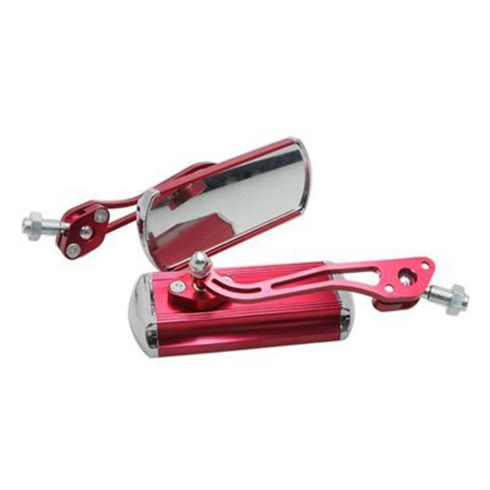 1 Pair Rearview Mirror 8mm And 10mm Aluminum Alloy Mirror Assemblies
