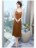 2026 Summer Slim-fit Satin Spaghetti Strap Maxi Dress