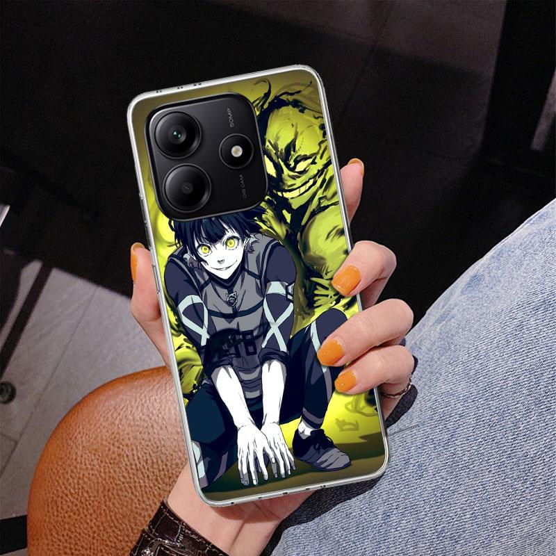 Blue Lock Bachira Meguru Phone Case For Xiaomi Redmi Note 15 14 13 12S 12 11 Pro Plus 14S 11S 11E 10 10S 11T 5G Personalized Cov