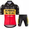 JUMBO Tour De France Completo da Ciclismo Manica Corta Uomo Donna Versione Squadra Strada Traspirante Maglia