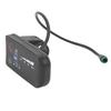 Electric Bike Power Display Meter Waterproof 5 Pin Interface ABS Housing LED Display Panel for Cycling 36V