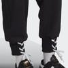 adidas Originals Trefoil Logo Print Elastic Waist Cuffed Pants Women Pants Black HK5064