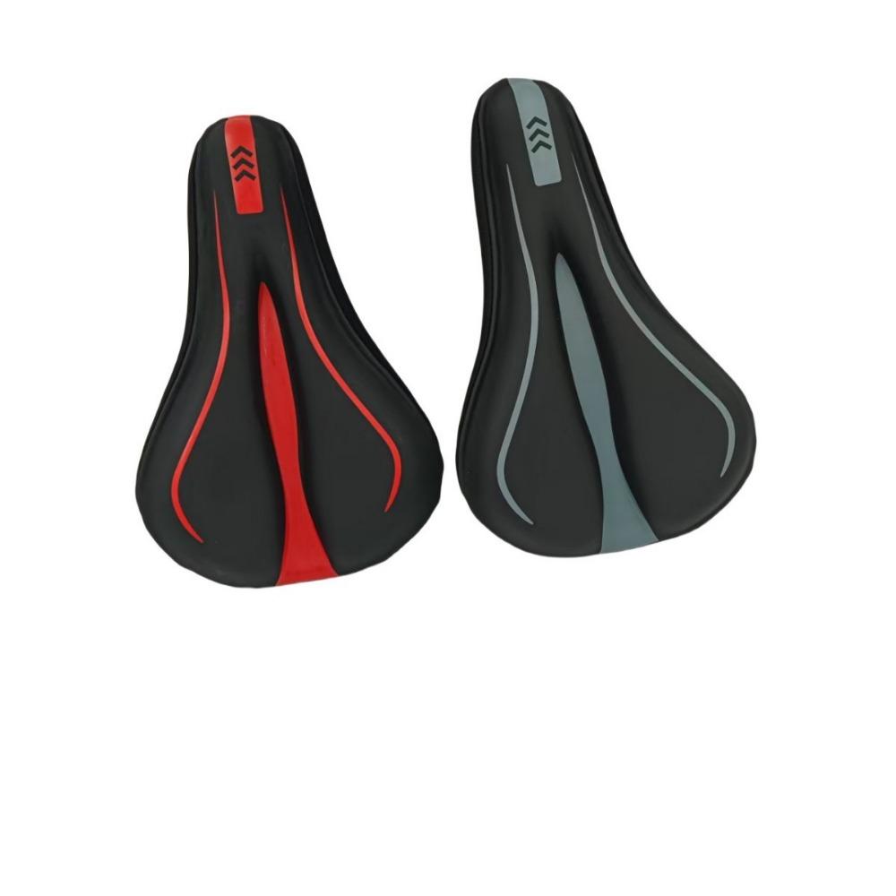 Bicycle Seat Cover Cushion Ventilated and Breathable Non-slip Wear-resistant Silicone Foam Bicycle Seat Cover