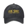 Unisex Thats What I Do I Fix Stuff And I Know Things Cap Wear Baseball Caps Casual  Trucker Hat Adjustable
