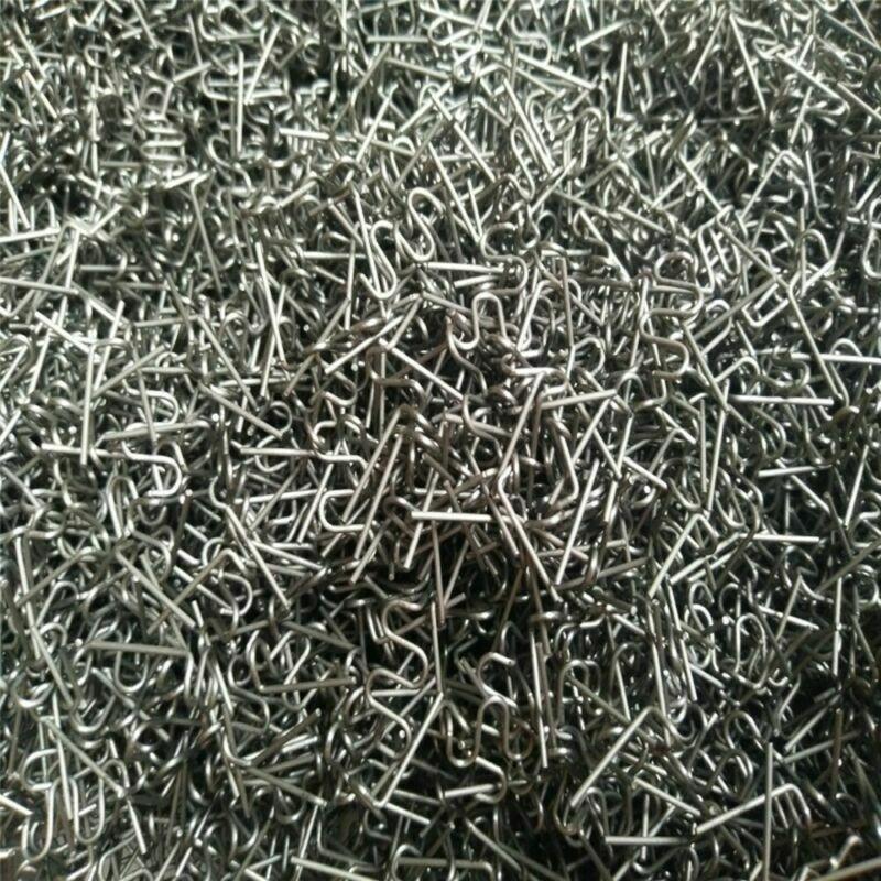 500Pcs Pre-Cut Staples Bumper Car Hot Staples Plastic