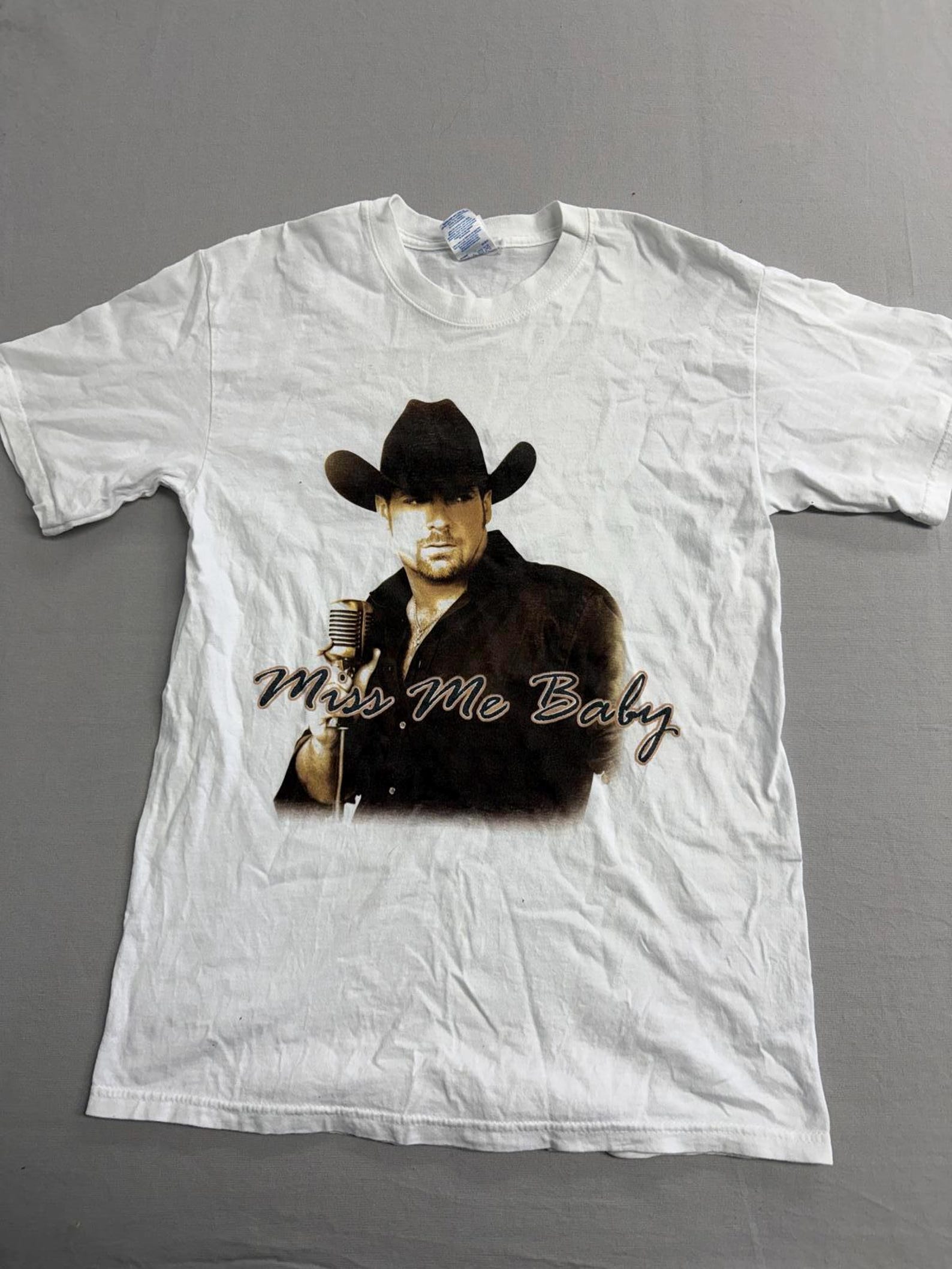 Vintage Chris Cagle Country T shirt 2005 Miss Me Baby Song M 2XL