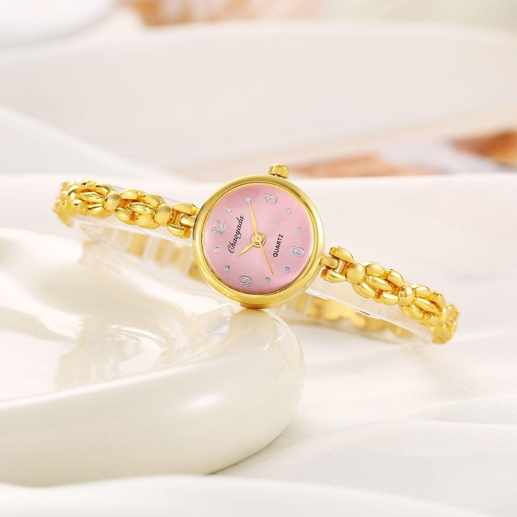 Vintage Gold Ladies Watches Elegant Thin Bracelet Quartz Wristwatch for Woman Fashion Simple Women Watch Relogio Feminino