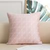 1pcs Creative Ice Silk Pillow Cover Solid Color Diamond Pattern Cushion Cover Home Sofa Decorative Pillowcase 45x45cm