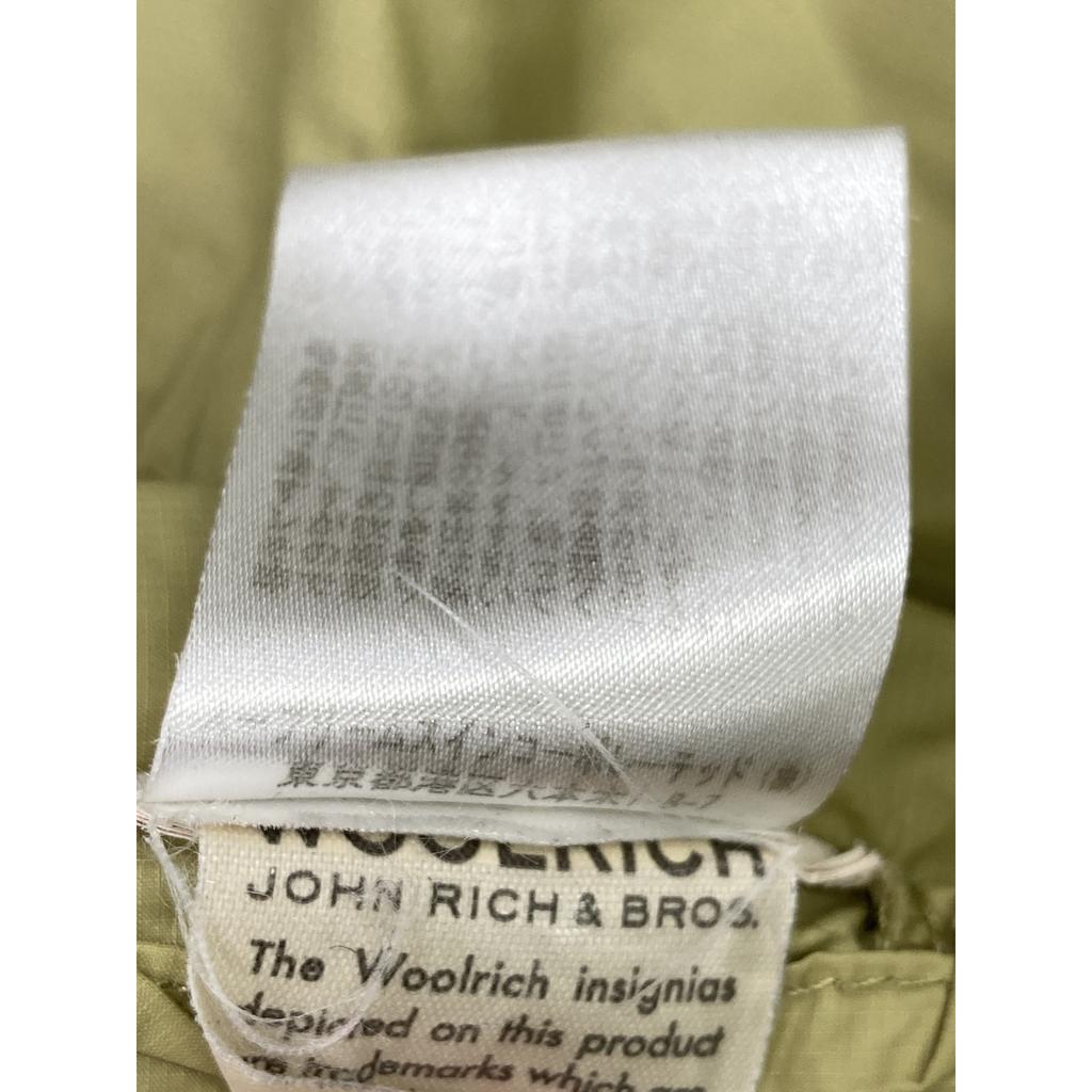 WOOLRICH 1402065 Dark Navy TETON BLIZZARD PARKA Fur Down Coat coat L blackUsed