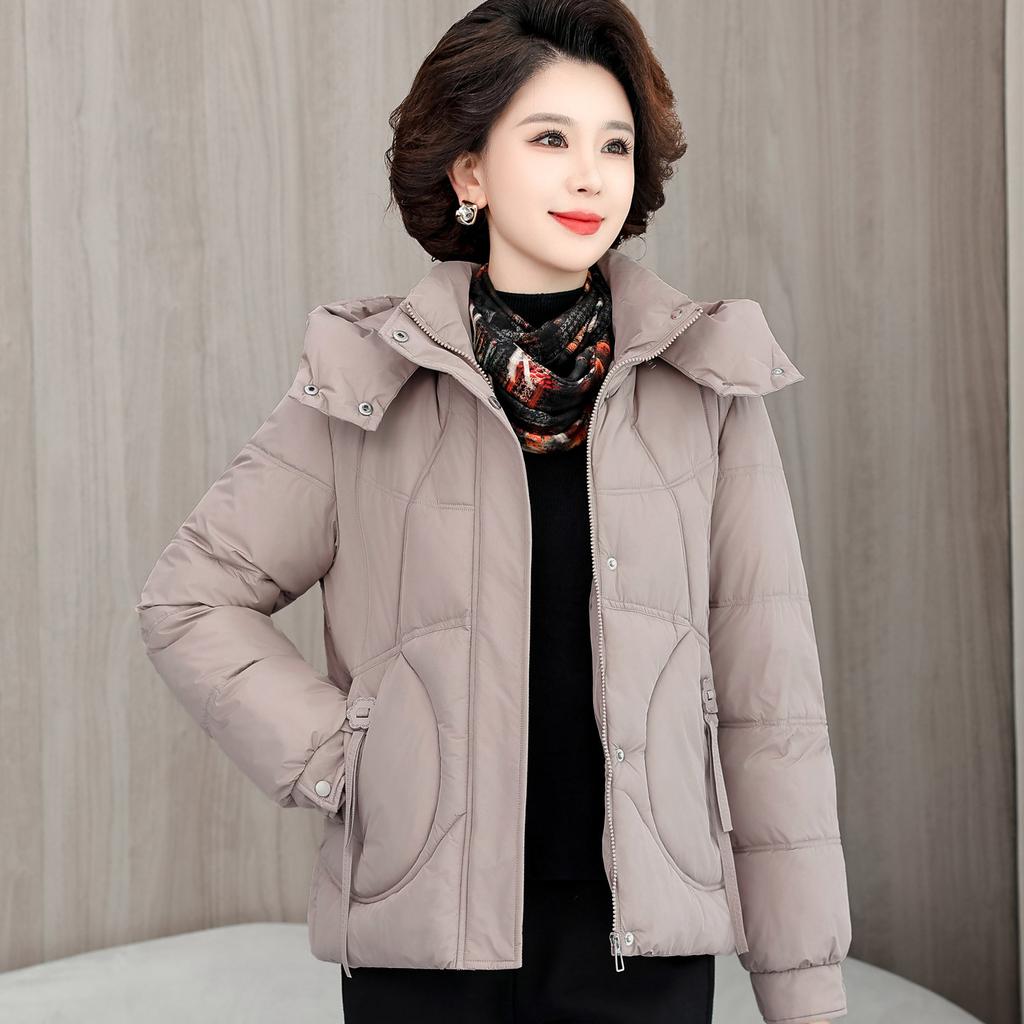 Removable hat, new commuter cotton-padded jacket, foreign-style warm cotton-padded jacket, short winter thickened hooded casual cotton-padded jacket