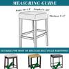 Rozciągliwe prostokątne pokrowce na stołki barowe Żakardowe pokrowce na stołki kosmetyczne Zmywalne pokrowce na stołki barowe Pokrowce na stołki barowe Pokrowce na siedzenia Pokrowce na siodła