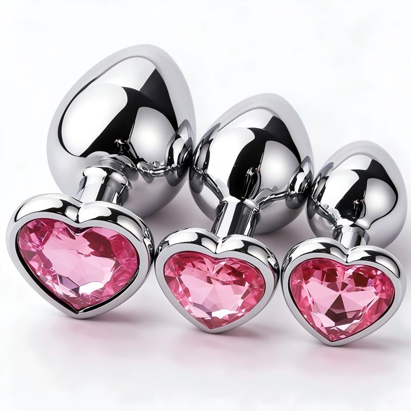 Metal Drop Anal Plug For Women Jewel Base Butt Plug G-point Massage Adult Sex Toys Male/Famale Gay