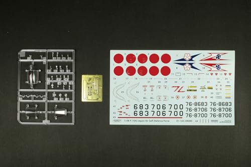 PLATZ 1/48 Scale Air Self-Defense Force F-104J Starfighter "Glory" Air Combat Competition 1980 205th Squadron Plastic Model AE-41 (Airplane)
