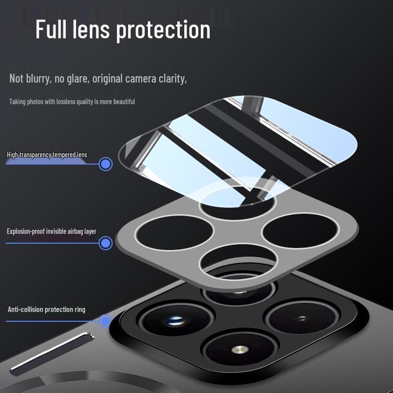 Xiaomi17 Pro Max Aluminum Lens Protective Case - Full Coverage, Anti-Fall Design