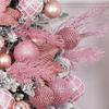 5Pcs Christmas Artificial Sparkling Pine leaves Branches Decoration Xmas Tree Pendant Ornament New Year DIY Home Room Decor