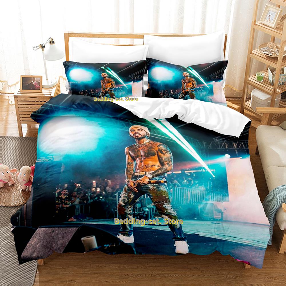 Rauw Alejandro Set Lenzuola Singolo Gemello Matrimoniale Queen King Size Set Lenzuola Letto Adulto Bambino Camera da Letto Tute Tre Pezzi Set Lenzuola Anime