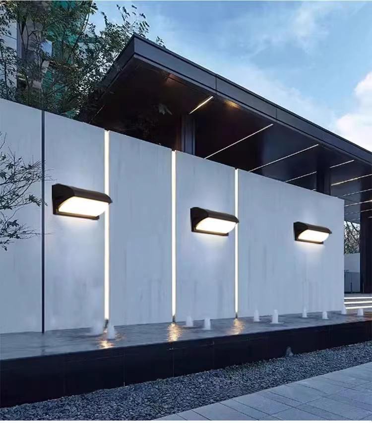 Villa LED Waterproof Wall Lamp for Indoor/Outdoor Spaces: Modern Garden, Courtyard, Hotel, Balcony, Hallway, Corridor.