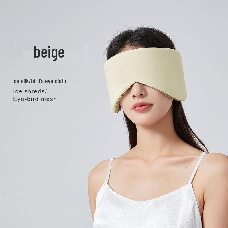 

Двусторонняя маска для глаз блэкаут: Теплый и прохладный, Полное покрытие, Шумоподавление для сна и путешествий, Унисекс