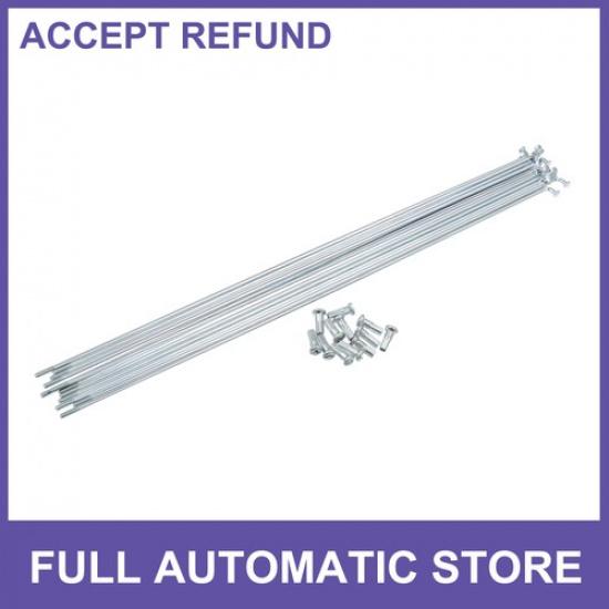 12 шт. 14G J-образных оцинкованных спиц для велосипеда 255 мм 1004  со спицами