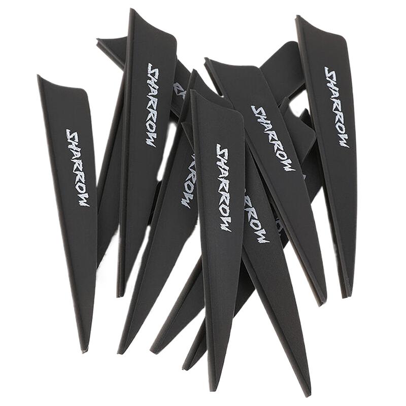 50Pcs 3 Inch Archery Arrow Feather Feather Rubber Vanes Fletching For Aluminum Fiberglass Carbon Arrow Shaft Accessories