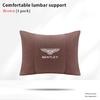 For Bentley Continental GT MULLINER Bentayga Flying Hurtling Spurlogo Car Headrest Neck Support Lumbar Cushion Soft Neck Pillow MY5