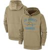 Mens Rugby Inspired Hoodie Athletic Khaki Silicone Print Loose Fit Long Sleeve Fall