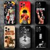 Hajime No Ippo Anime Weiche Handyhülle für iPhone 16 16E 17 Air 15 Pro Max 14 Plus 13 Mini 11 12 7 Schwarze Hülle Rückschale