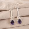 Iolite Gemstone 925 Sterling Silver Jewelry Handmade Drop/Dangle Earrings 1.76" EE-171-5