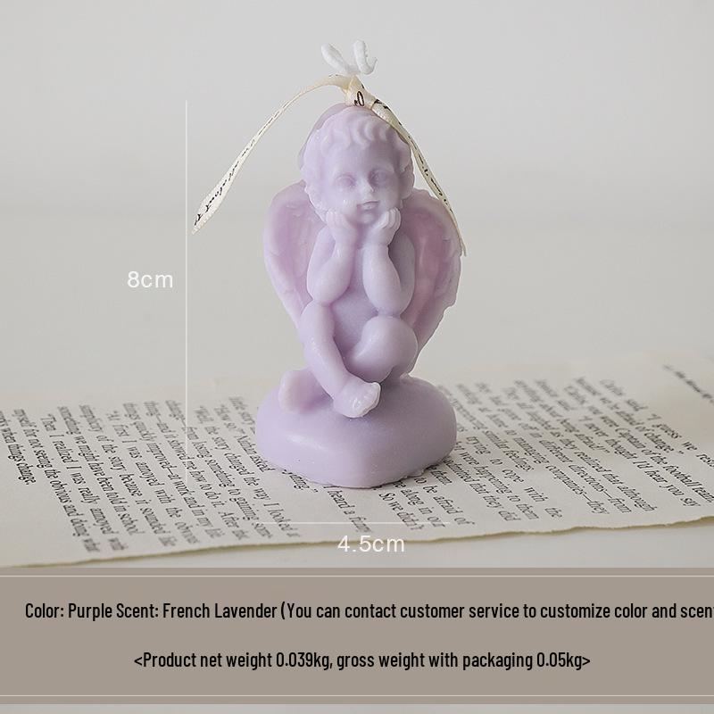 

Свечи для ароматерапии ручной работы «Маленький ангел» – Ароматизированные украшения для домашнего декора, Подарки на день рождения и Сувениры для вечеринок