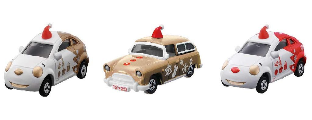 Tomica Disney Motors Christmas Edition 2013 All 3 Types Set Limited 7-Eleven