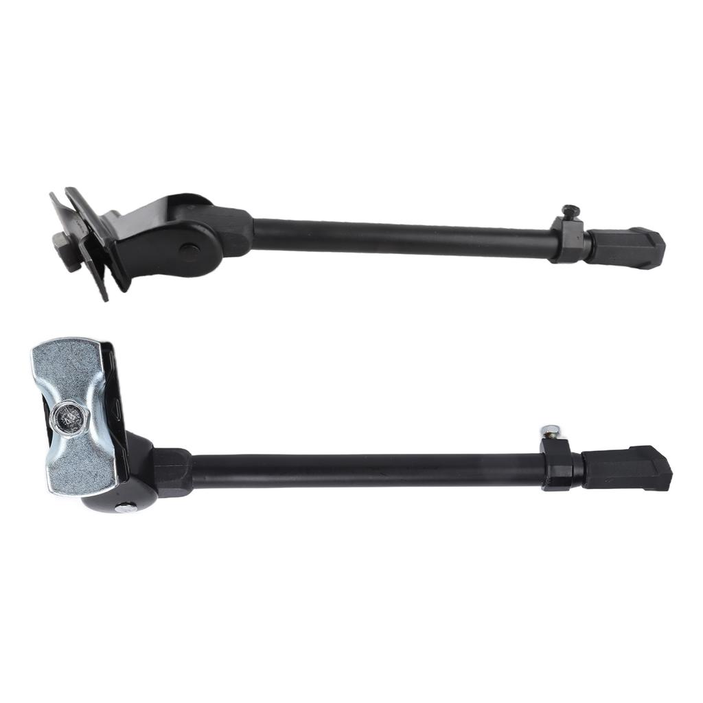 Kickstands Bike Kickstand Adjustable Aluminum Alloy Center Mount Kickstands for 24‑27 Inch Road Mountain Bikes