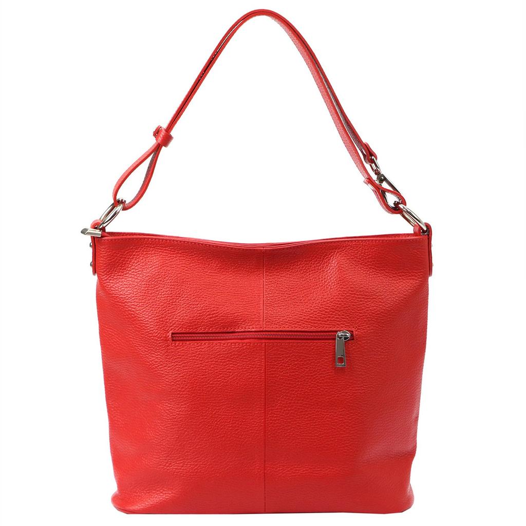 Damska shopperbag na ramię skórzana od MiaMore