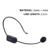 Wireless Microphone Head-mounted Portable FM Transmitter High Sensitivity Headset Megaphone Radio Mic