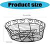 Stylish Bread Basket Kitchen Storage Organizers for Countertop Dining Table Counter Display