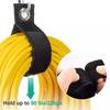 Curele de depozitare rezistente din nailon Prelungitor cablu Legături de sârmă Organizator de furtun Wrap Garaj Suport unelte Cârlige pentru organizare acasă
