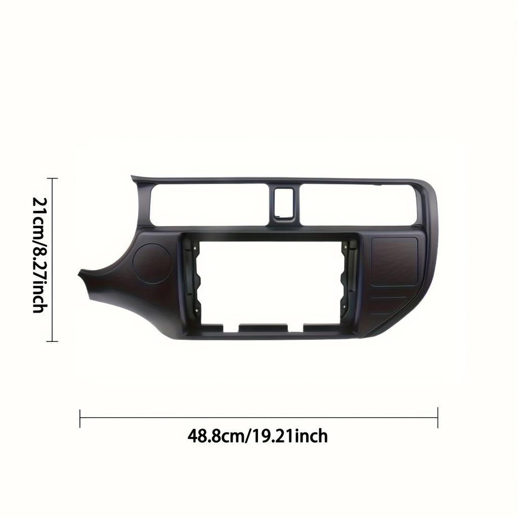 Mascherina Autoradio 9 Pollici per KIA Rio (UB) per K3 per Pride 2011-2015 Kit Cornice Auto Pannello di Montaggio Kit Cruscotto