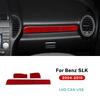 Interieur-Aufkleber im Carbonfaser-Stil für Mercedes Benz SLK R171 (2004-2010) - Armaturenbrett, Tür, Mittelkonsolen-Zierleisten-Aufkleber