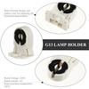 20 Pcs Lamp Holder Fluorescent Tube Base Light Fixture Household Lamp Bases Lighting Accessories Lamps Bracket Lamp Socket