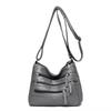 Women's 2021 Trendy Soft Leather Shoulder Bag - Large Capacity, All-Match, Middle-Aged Messenger Style