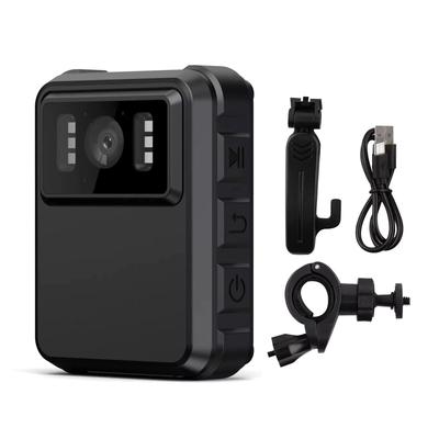 HD 2K Mini Clip Camera Wide Angle Lens IR Night Vision Auto Loop IP65 Waterproof Video Audio Body Recorder 130°