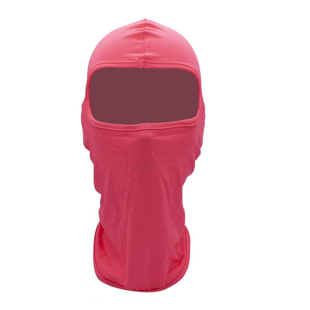 Cagoule de cyclisme à protection UV: Couvre-chef coupe-vent, anti-poussière et protégeant du soleil pour les sports de plein air et la moto