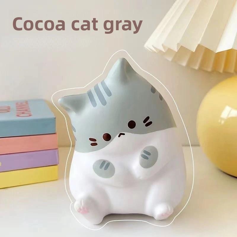 Creative New Cat Toy Adult Soft Pinch Pu Slow Return Pinball Popular Online Celebrity Toy Holiday Gift.